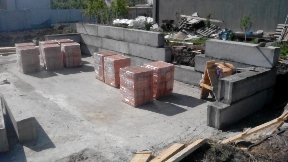 Фундамент под аттракцион 900м3 парк ЦПКиО