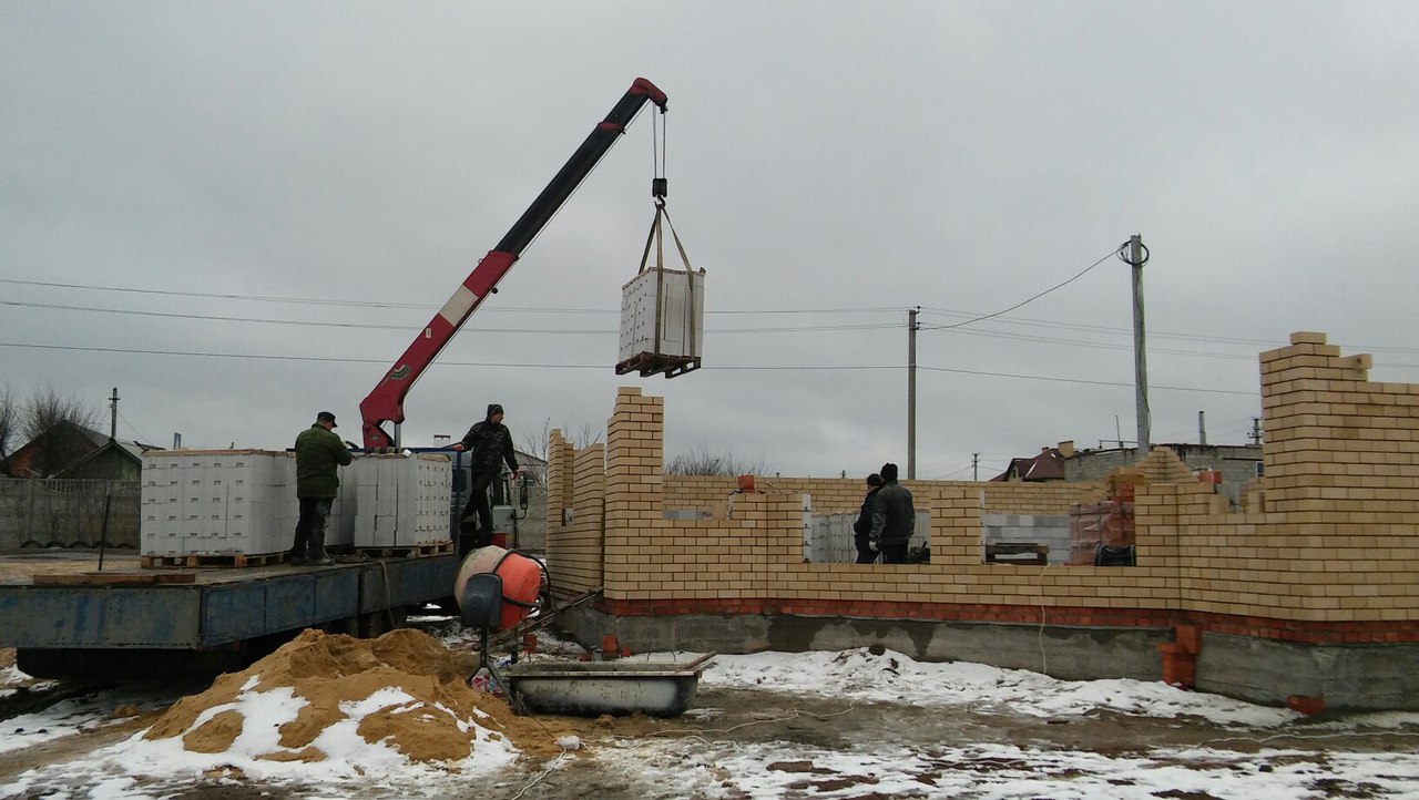 Параллельные фундаментные плиты по 400м3 ЖК Матросова